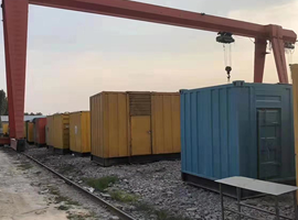 山西發(fā)電機租賃案例